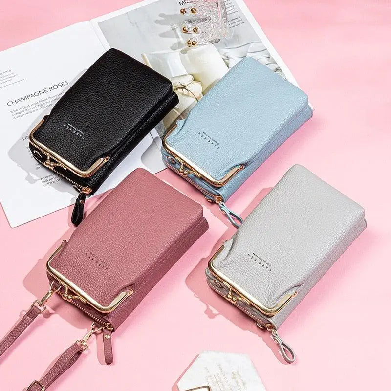 Wallet Bag With Cell Phone Strap