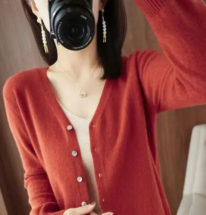 Chic Button Up Cardigan in Multiple Shades