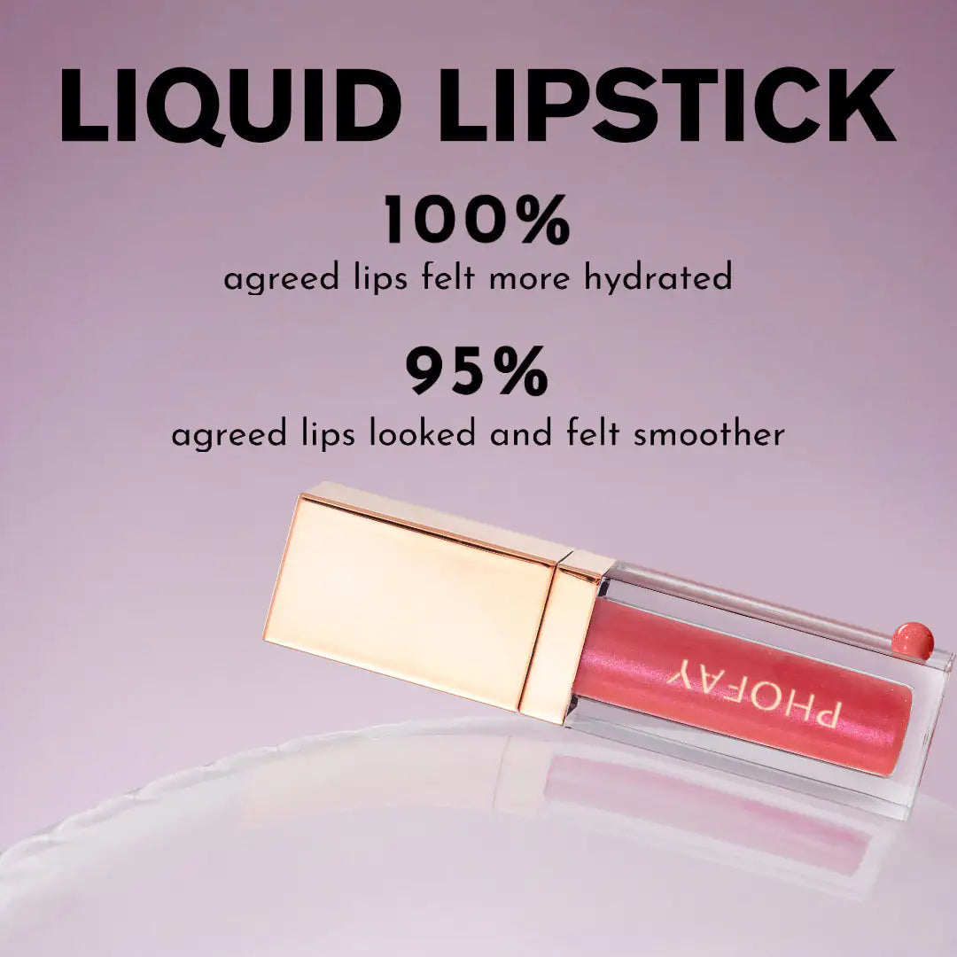 PHOFAY Ultra-Glossy Lip Gloss - High Shine, 6 ML
