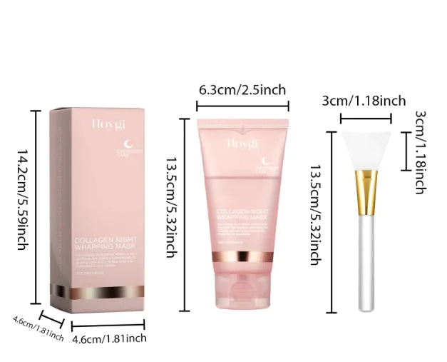 Collagen Moisturizing Facial Mask - Hydrating & Firming