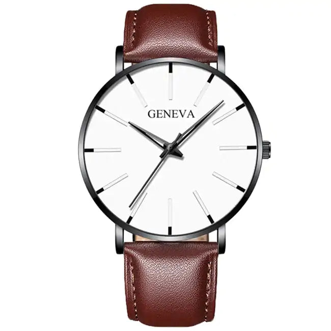 Elegant Minimalist Stainless Steel Watch