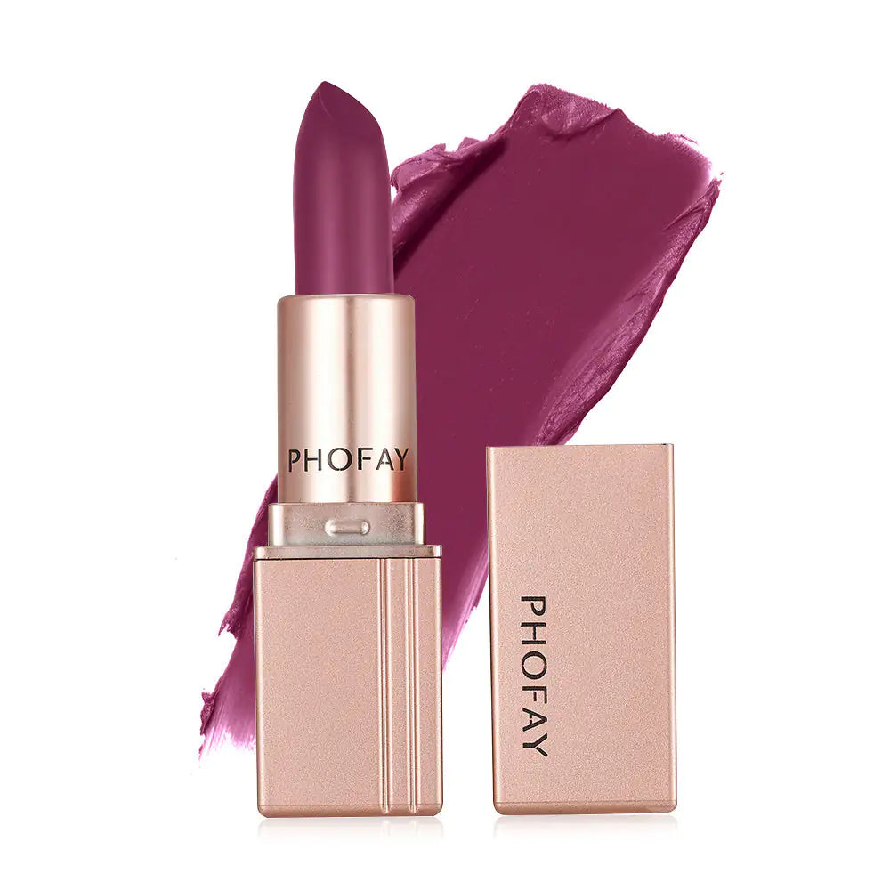 PHOFAY Matte Lipstick - Long-lasting & Waterproof