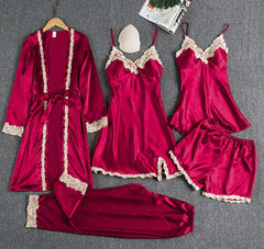 Luxury Women's Silk Pajama Set - Comfort Meets Style