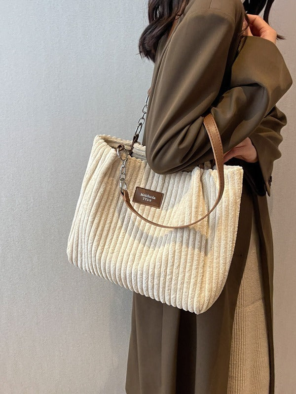 Stylish Large Shoulder Bag - Ample Space & Durable Design