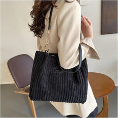Stylish Large Shoulder Bag - Ample Space & Durable Design