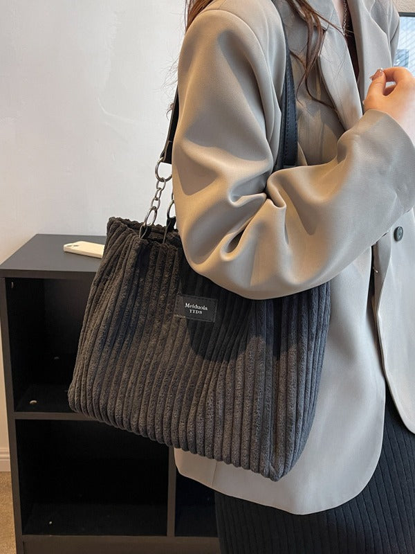 Stylish Large Shoulder Bag - Ample Space & Durable Design