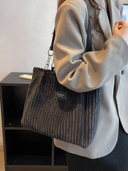 Stylish Large Shoulder Bag - Ample Space & Durable Design