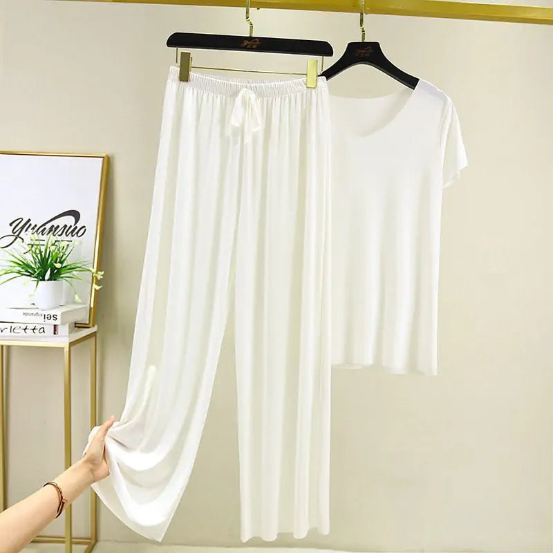 Ice Silk Summer Set - Ultra-Comfortable & Stylish