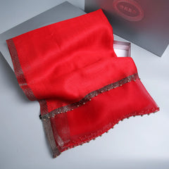 Elegant Silk-Like Scarf for Women - Versatile Long Shawl Wrap