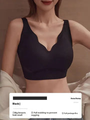 Plus Size Seamless Comfort Bra - Full Support