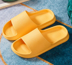 Unisex Ergonomic Cloud Pillow Slippers - Comfort and Style