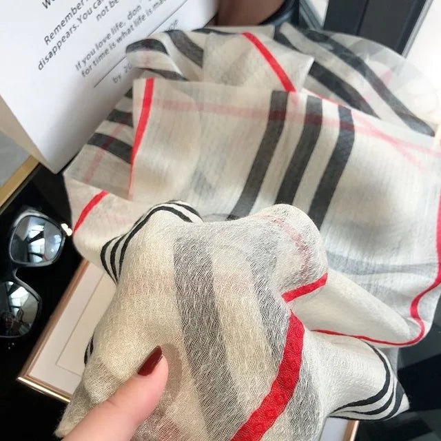 Elegant Luxury Silk Shawl Scarf: A Touch of Sophistication