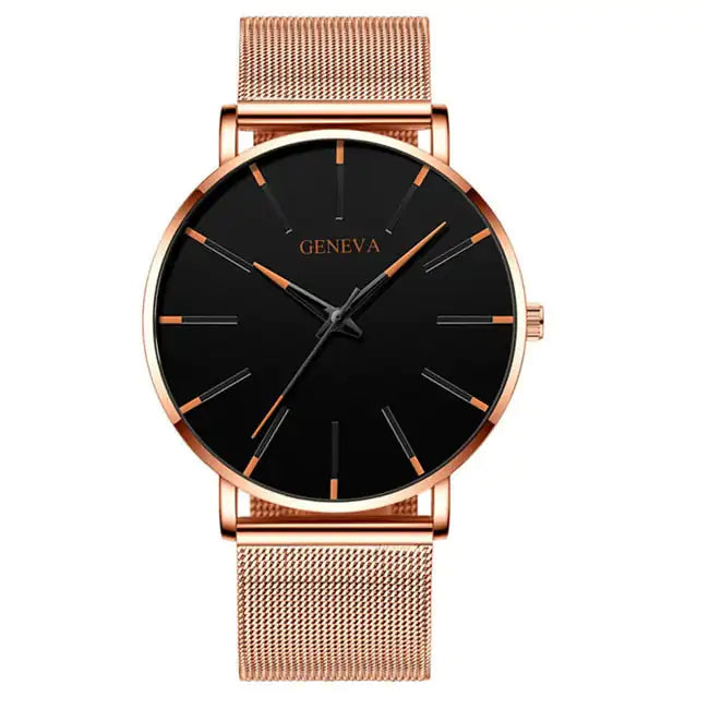 Elegant Minimalist Stainless Steel Watch