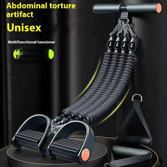 4-Strand Multi-Level Chest Expander with Foot Pedal