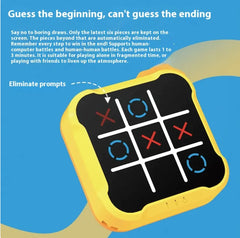 Educational Tic-Tac-Toe Board Game for Kids