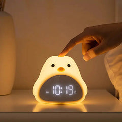 Charming Bird Night Light & Alarm Clock - Multifunctional Digital Clock