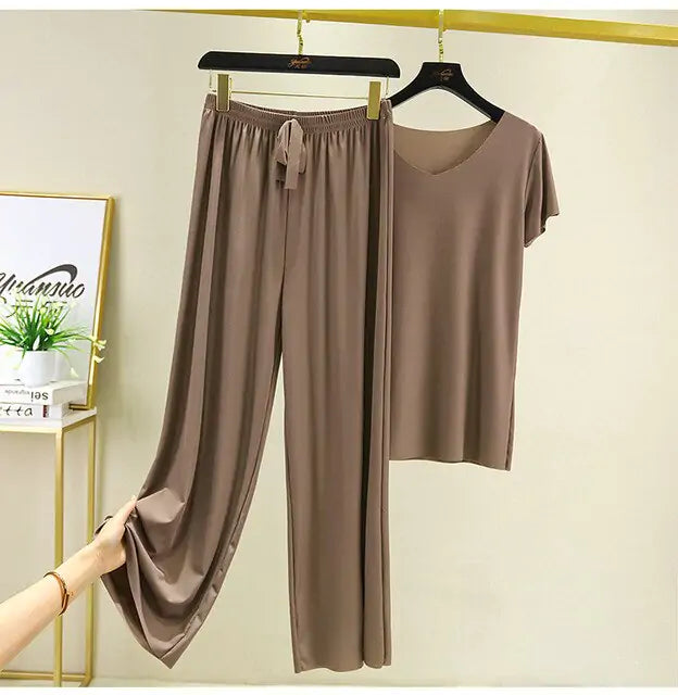 Ice Silk Summer Set - Ultra-Comfortable & Stylish