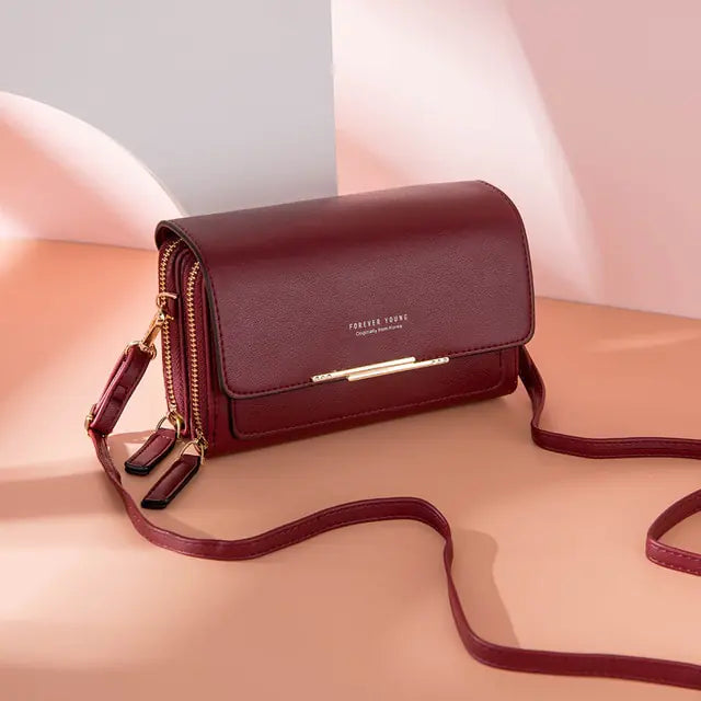 Elegant Leather Shoulder Bag for Everyday Chic