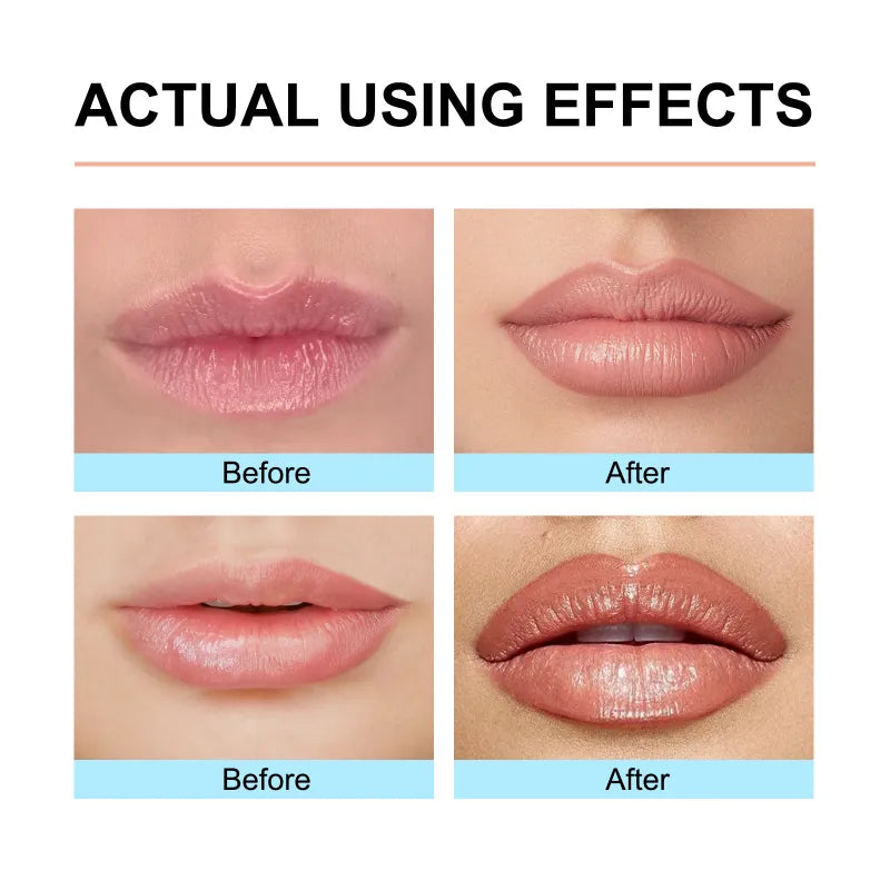 Long-Lasting Dark Brown Lip Liner & Plumping Gloss Duo
