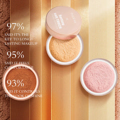 PHOFAY Soft Touch Loose Powder - Long-Lasting, Sweatproof