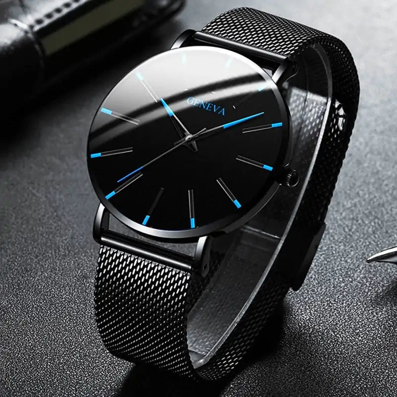 Elegant Minimalist Stainless Steel Watch