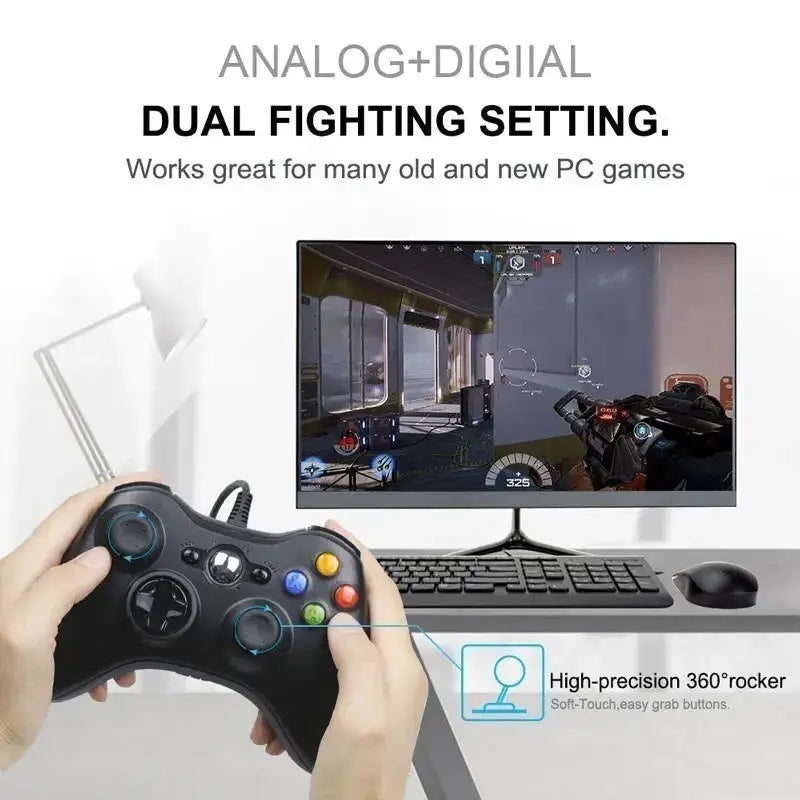 Enhanced Slim Pad Game Controller – Ideal for Serious Gamers