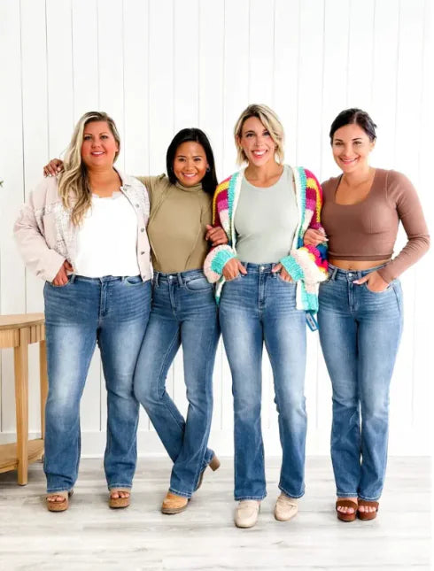 CurveFlex Plus Size Stretch Jeans - Slim, Comfort Fit