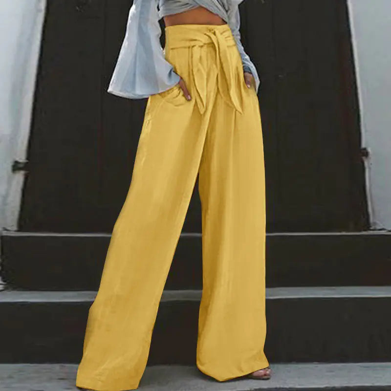 Cotton Linen Loose Women's Pants