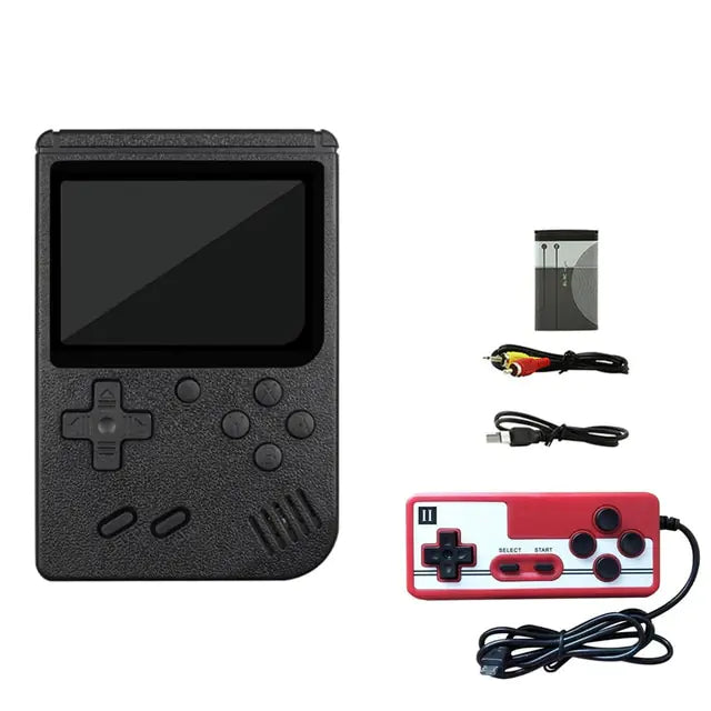 Retro 400-in-1 Portable Mini Game Console: Travel-Size, 3” Color Display