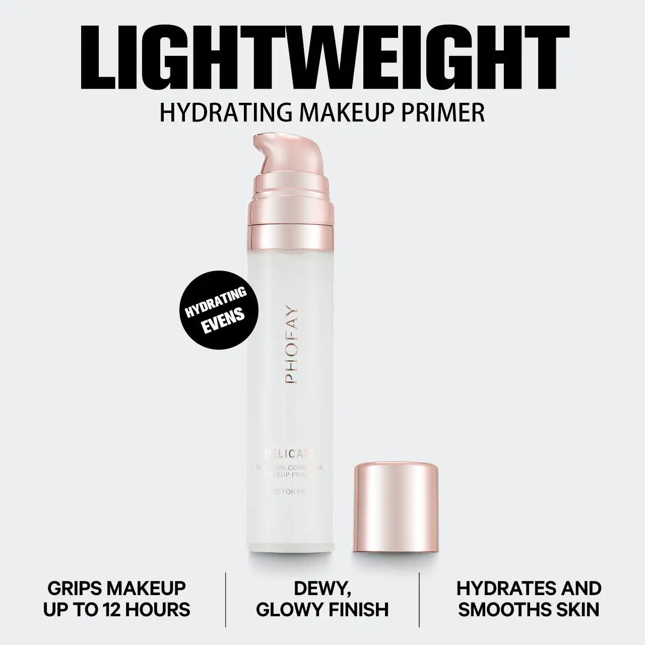 PHOFAY Hydrating Makeup Primer - Lightweight & Moisturizing