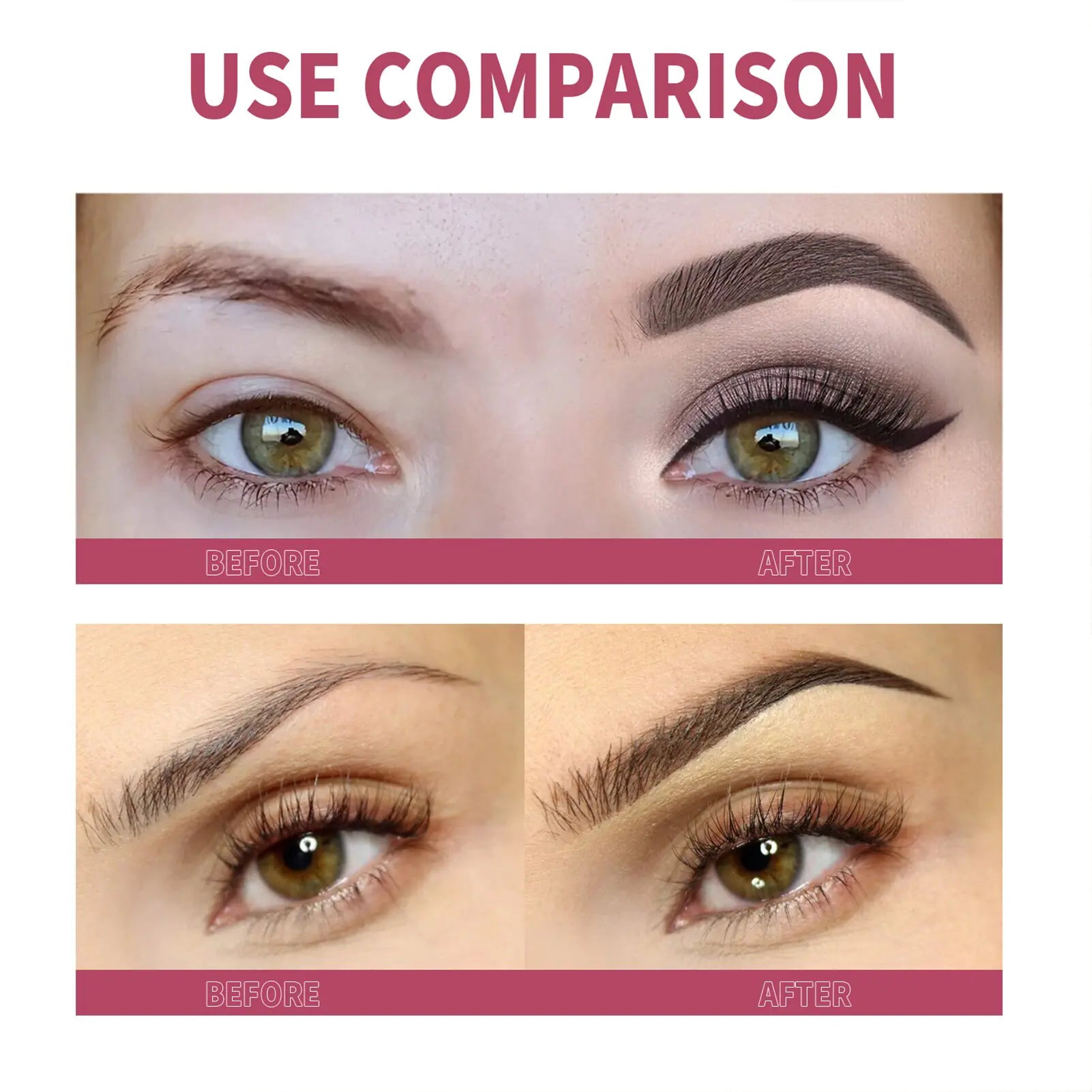 Precision Angled Eyebrow Brush Set for Flawless Brows