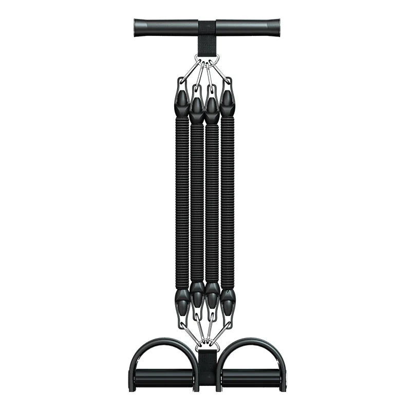 4-Strand Multi-Level Chest Expander with Foot Pedal