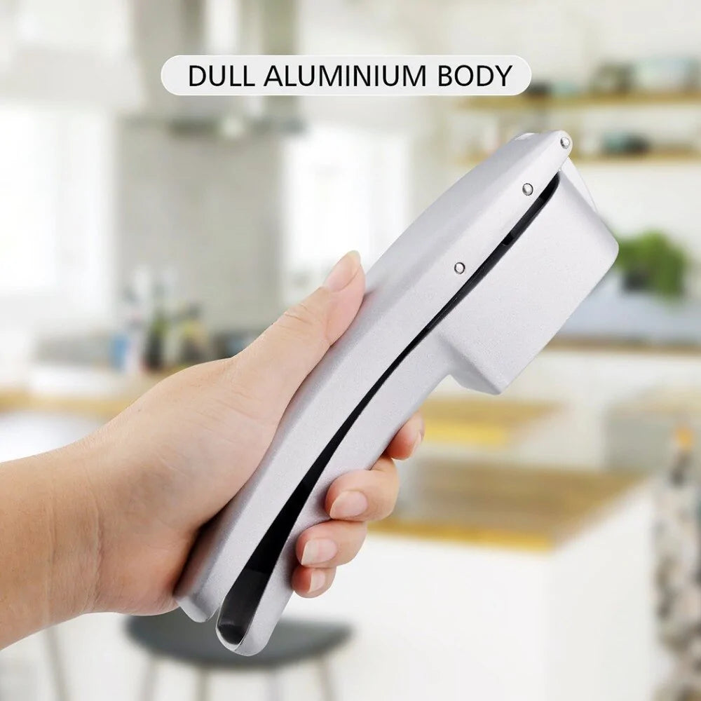 Dual-Function Garlic Press Mincer & Slicer - Kitchen Gadget