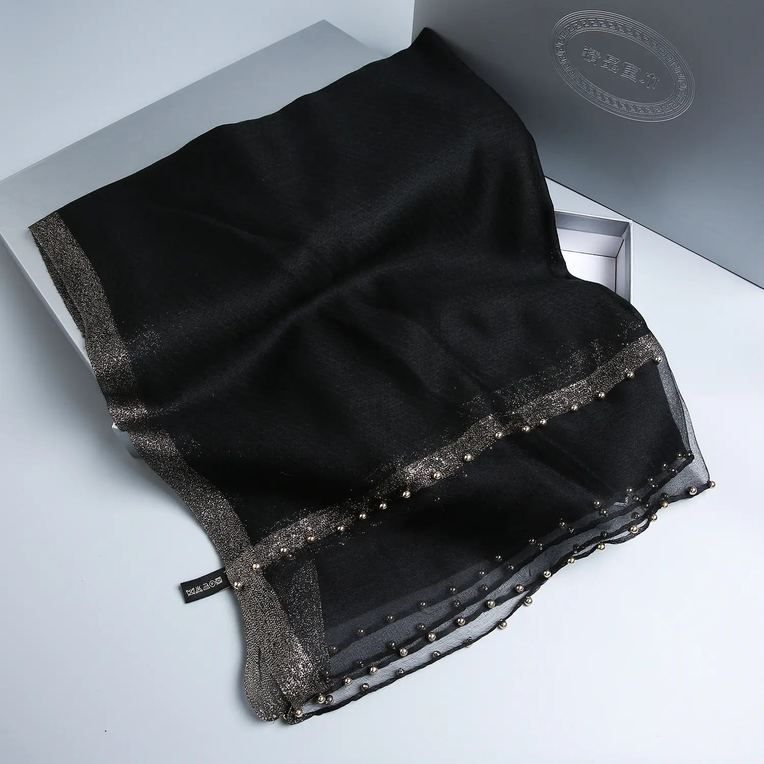 Elegant Silk-Like Scarf for Women - Versatile Long Shawl Wrap