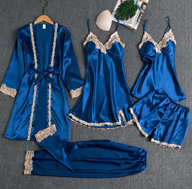Luxury Women's Silk Pajama Set - Comfort Meets Style