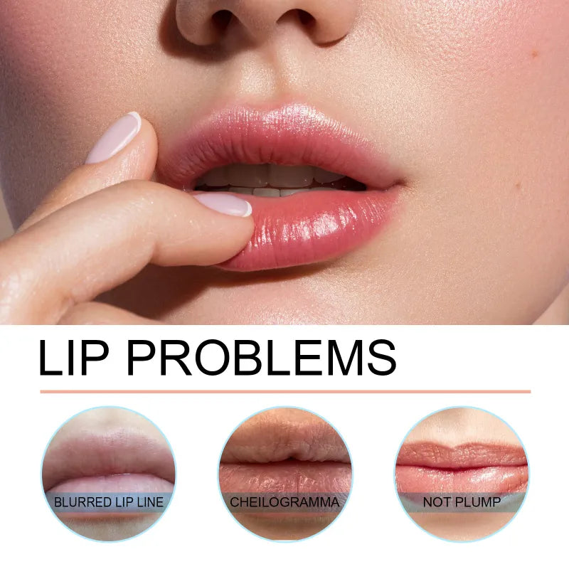 Long-Lasting Dark Brown Lip Liner & Plumping Gloss Duo