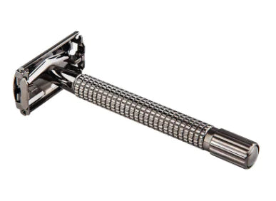 Vintage Styled Manual Safety Razor for Effortless Grooming