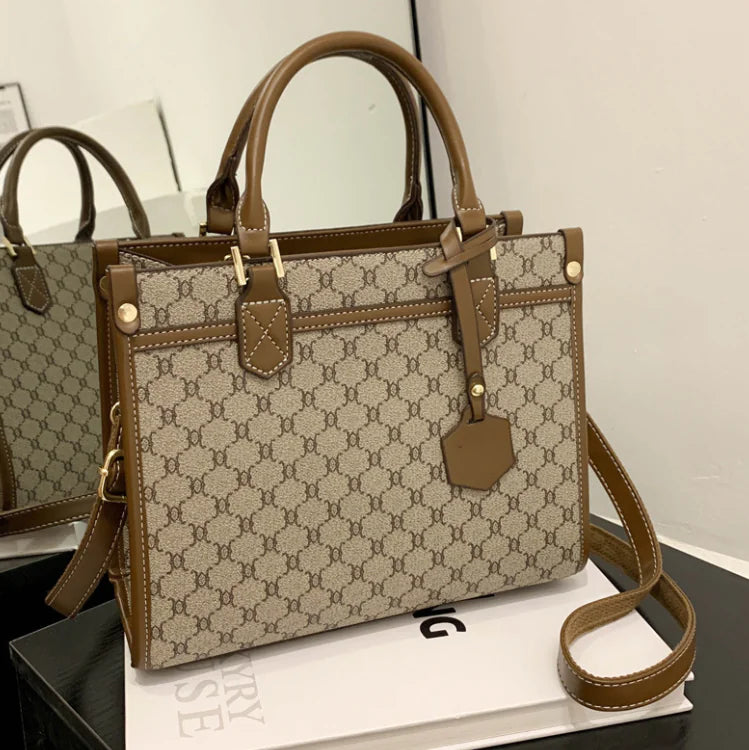 Chic Urban Simplicity Crossbody Bag in PU Leather