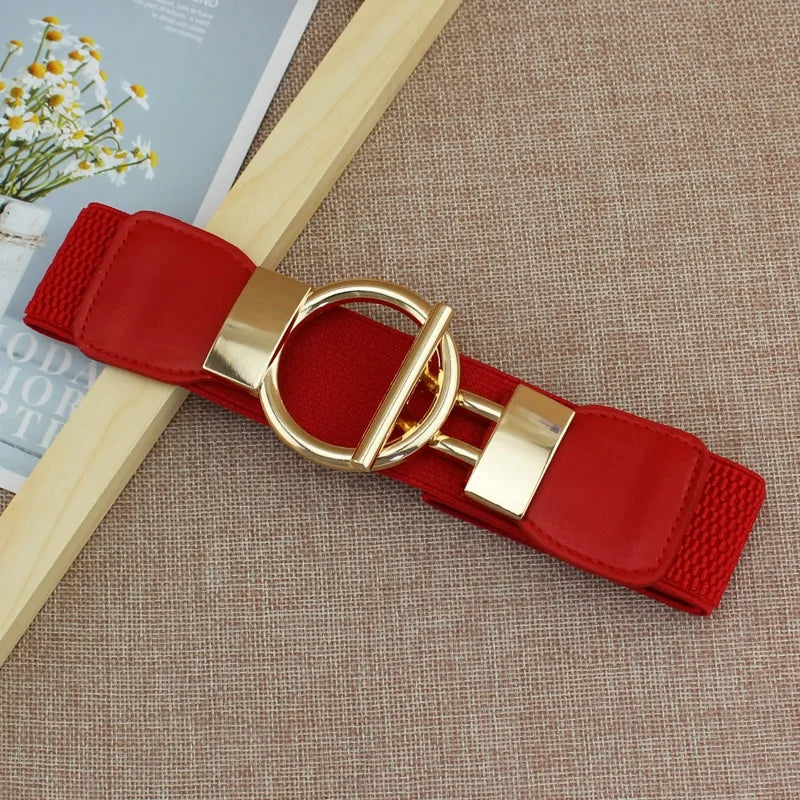 Chic Elastic Ladies Dress Belts - Enhance Any Outfit