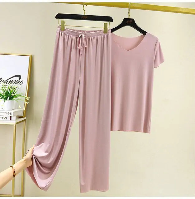 Ice Silk Summer Set - Ultra-Comfortable & Stylish