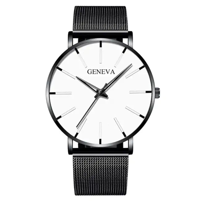 Elegant Minimalist Stainless Steel Watch