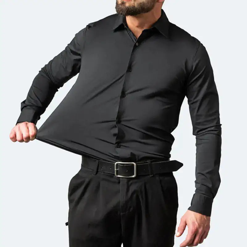 Ultra Comfort Ice Silk Shirt - Breathable & Flexible