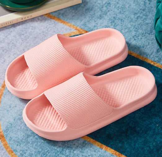 Unisex Ergonomic Cloud Pillow Slippers - Comfort and Style