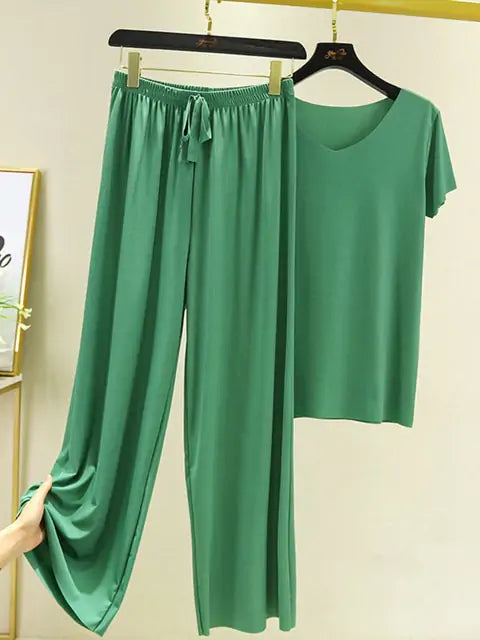 Ice Silk Summer Set - Ultra-Comfortable & Stylish