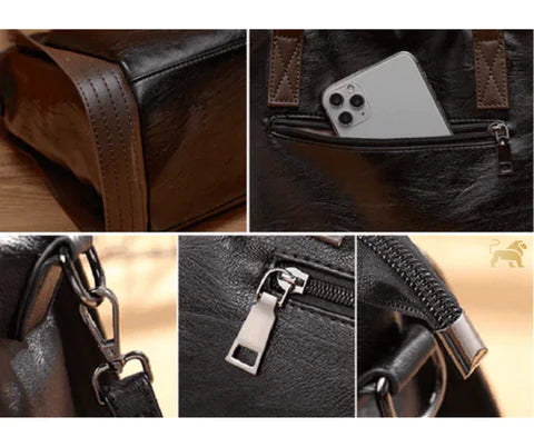 Vintage Leather Shoulder Bag