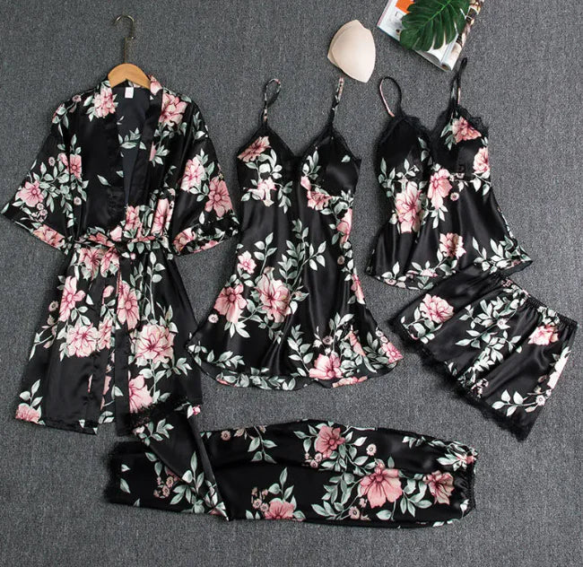 Luxury Women's Silk Pajama Set - Comfort Meets Style