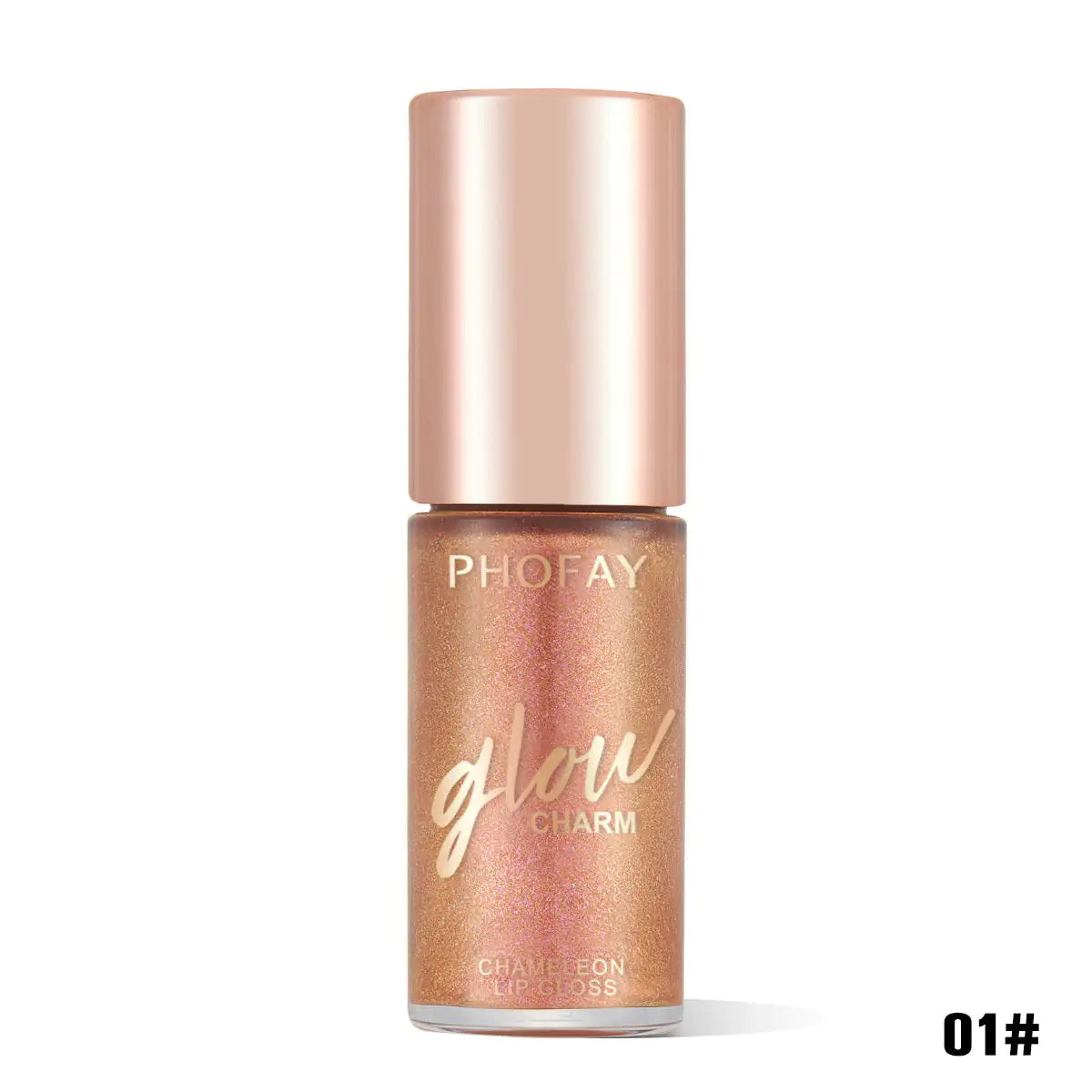 PHOFAY Moisturizing Shimmer Lip Gloss - Pure Glamour