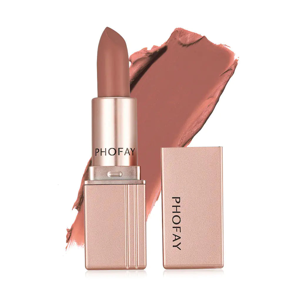 PHOFAY Matte Lipstick - Long-lasting & Waterproof