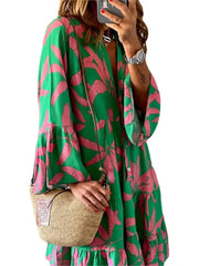 Boho Vacation Shirt Dress - Summer & Travel Ready