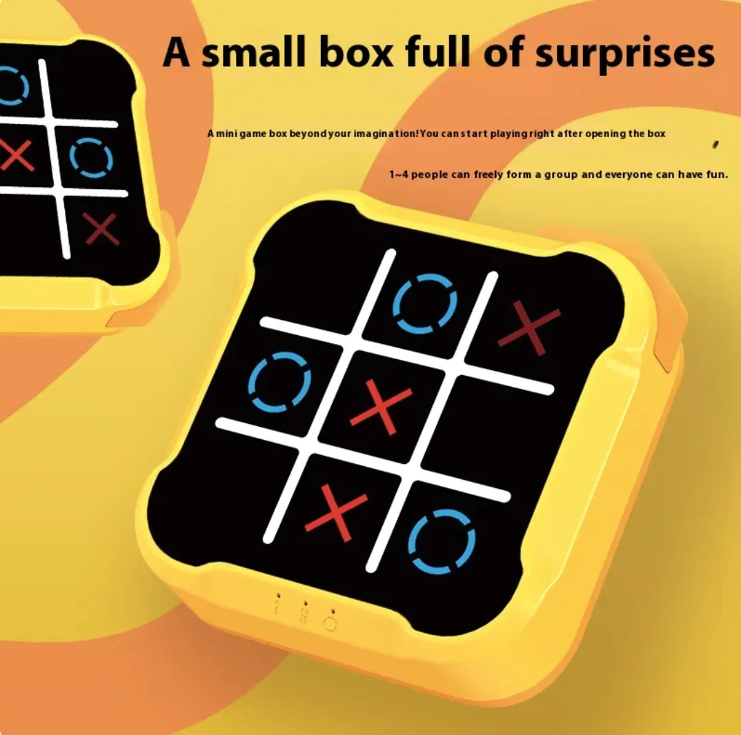 Educational Tic-Tac-Toe Board Game for Kids
